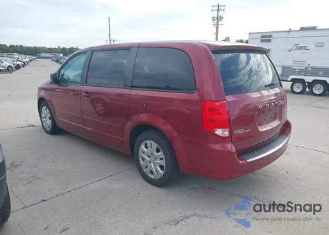 2016 Dodge Grand Caravan Se из США, поврежденный, VIN 2C4RDGBGXGR139082